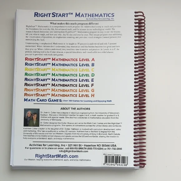 RightStart Math Level F Lessons (Second Edition) - Picture 8 of 10